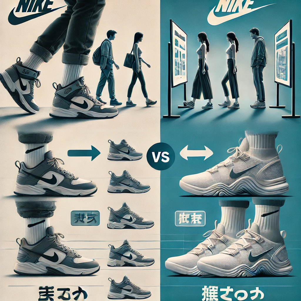 ナイキのスニーカーは運動靴として使える?