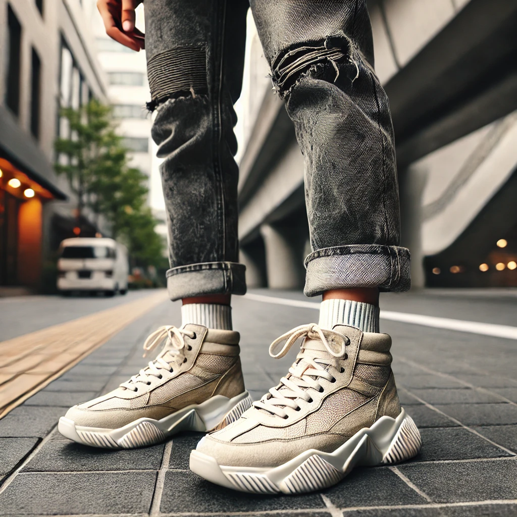 スニーカーの履きジワ かっこいい履きこなし方とは?