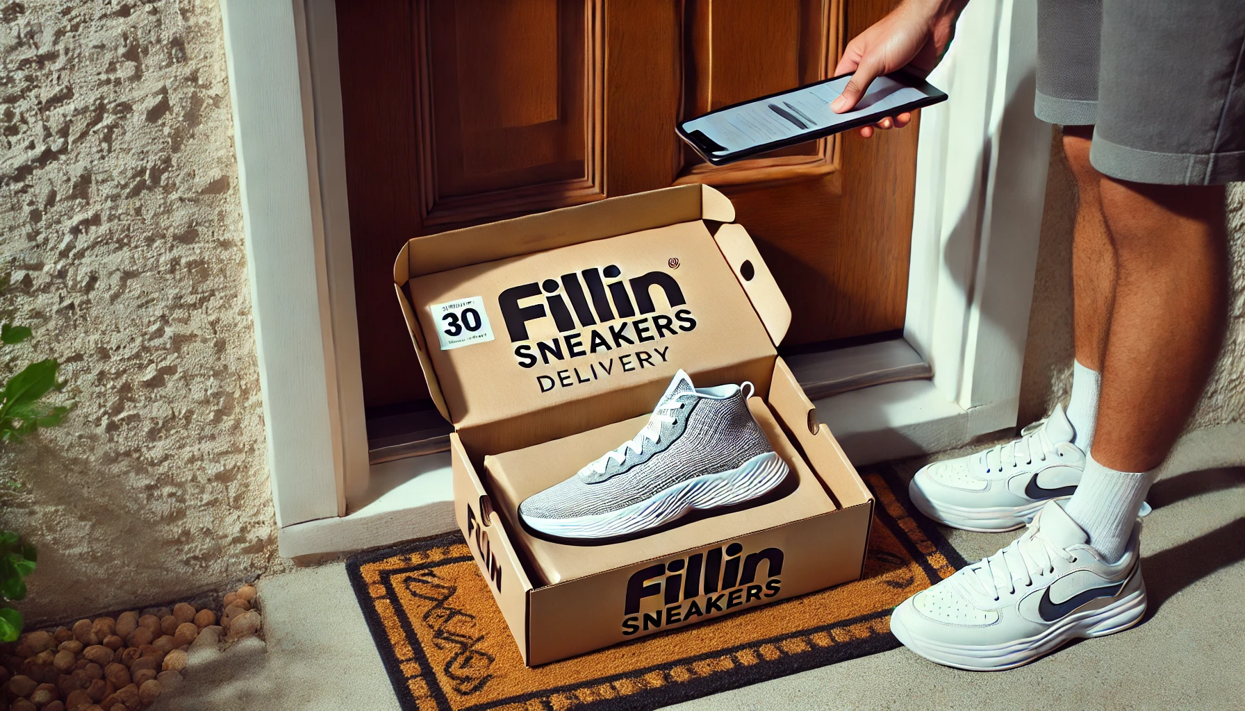 FILLINのスニーカーはいつ届く?発送と配送日数の目安