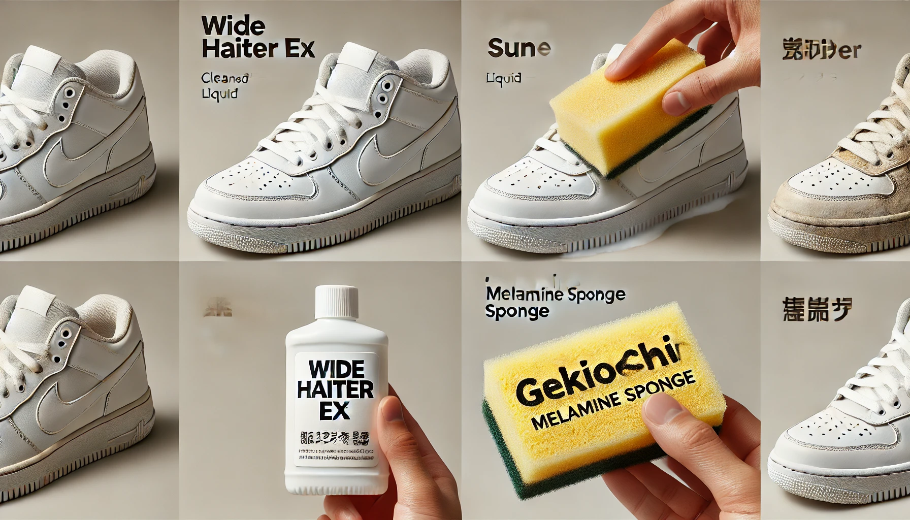 ワイドハイターEXと激落ちくんの違いは?