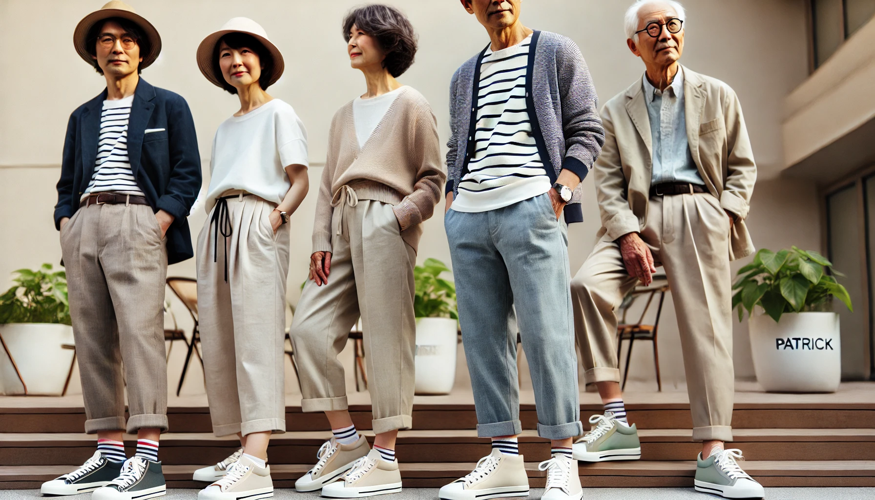 年齢層別の評価!50代にも人気のパトリック