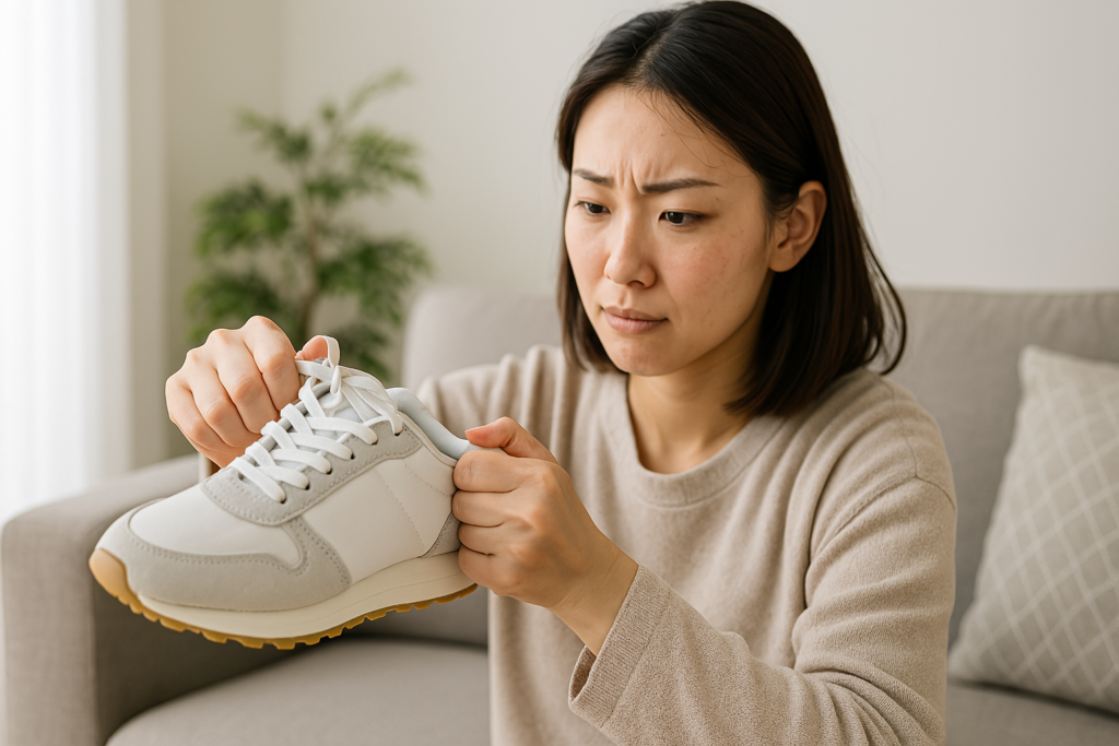 買ったばかりの靴がきついときの馴染ませ方