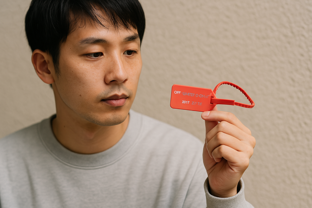 オフホワイトのタグ販売の実情