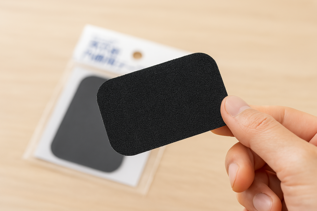 かかと補修100均内側用テープの特徴