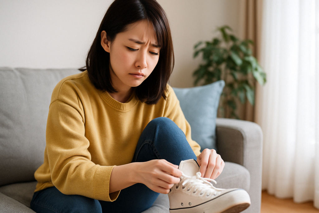 ベロ固定がないスニーカーの影響とは
