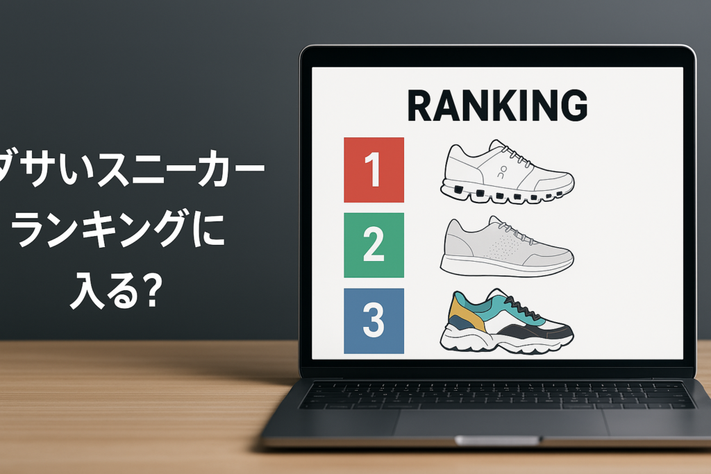 ダサいスニーカーランキングに入る?