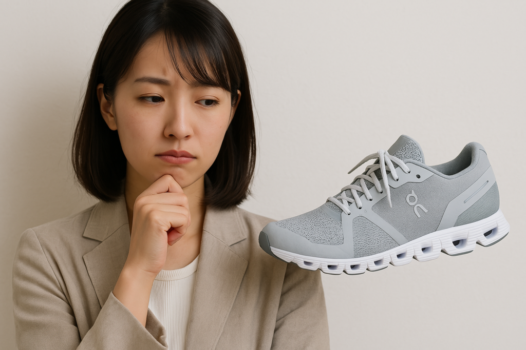 レディース向けonスニーカーはダサい?