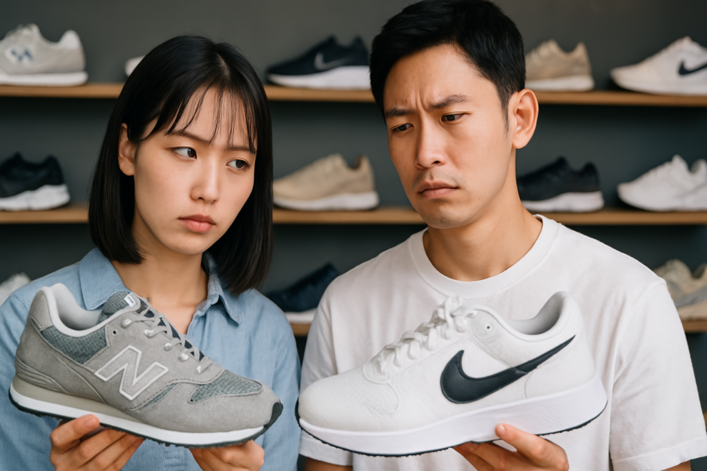 ニューバランスとNIKEのどちらがいい?