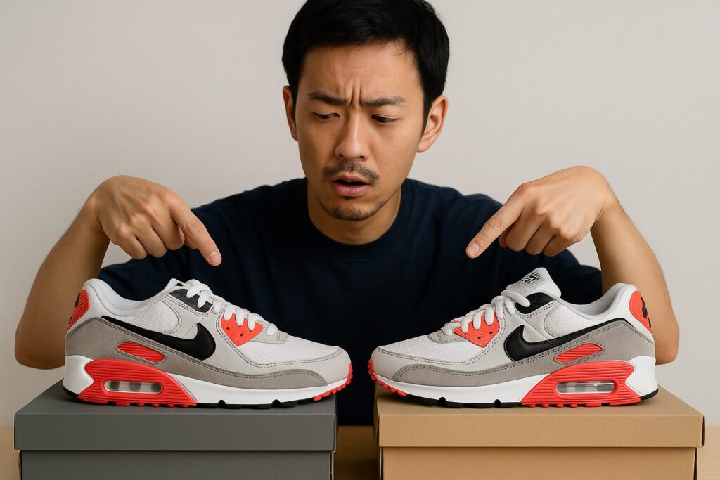 NIKEスニーカーの並行輸入と正規品の違いは?