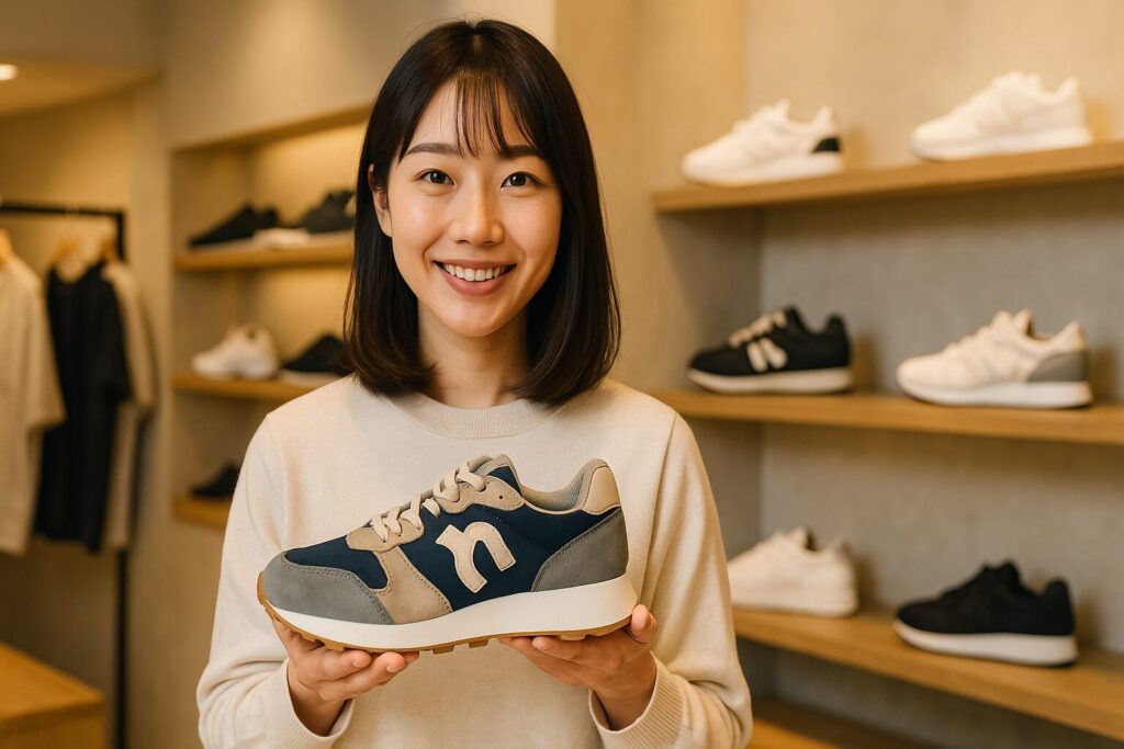 にゅのスニーカーはどこのブランドですか?