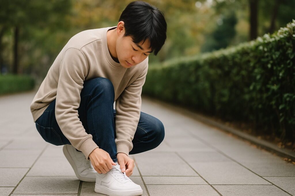 履き慣れるまでの履き方のコツ