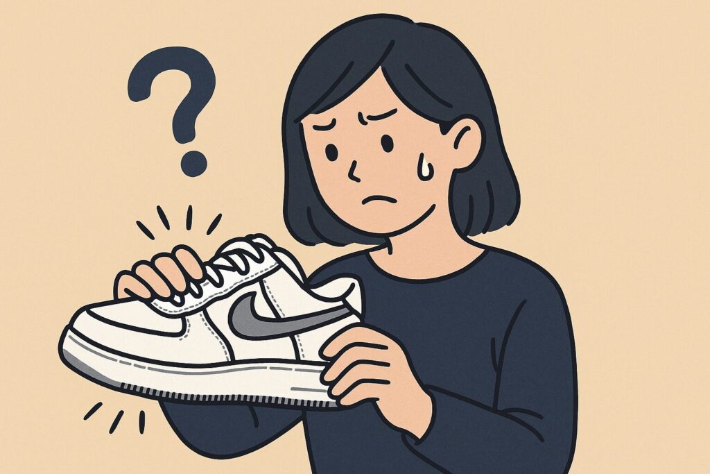ナイキのスニーカーが固い人必見の柔らかくする対策ガイド