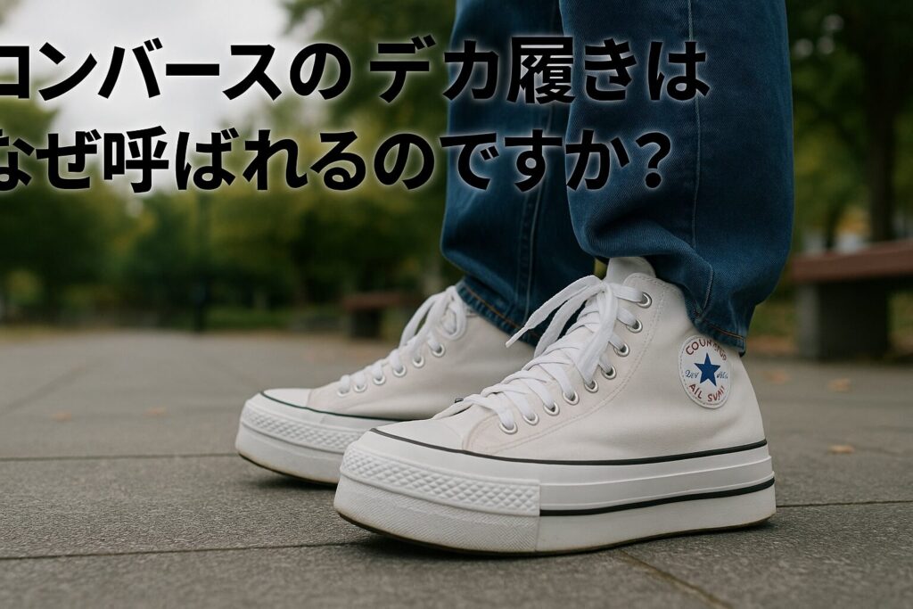 コンバースのデカ履きはなぜ呼ばれるのですか？