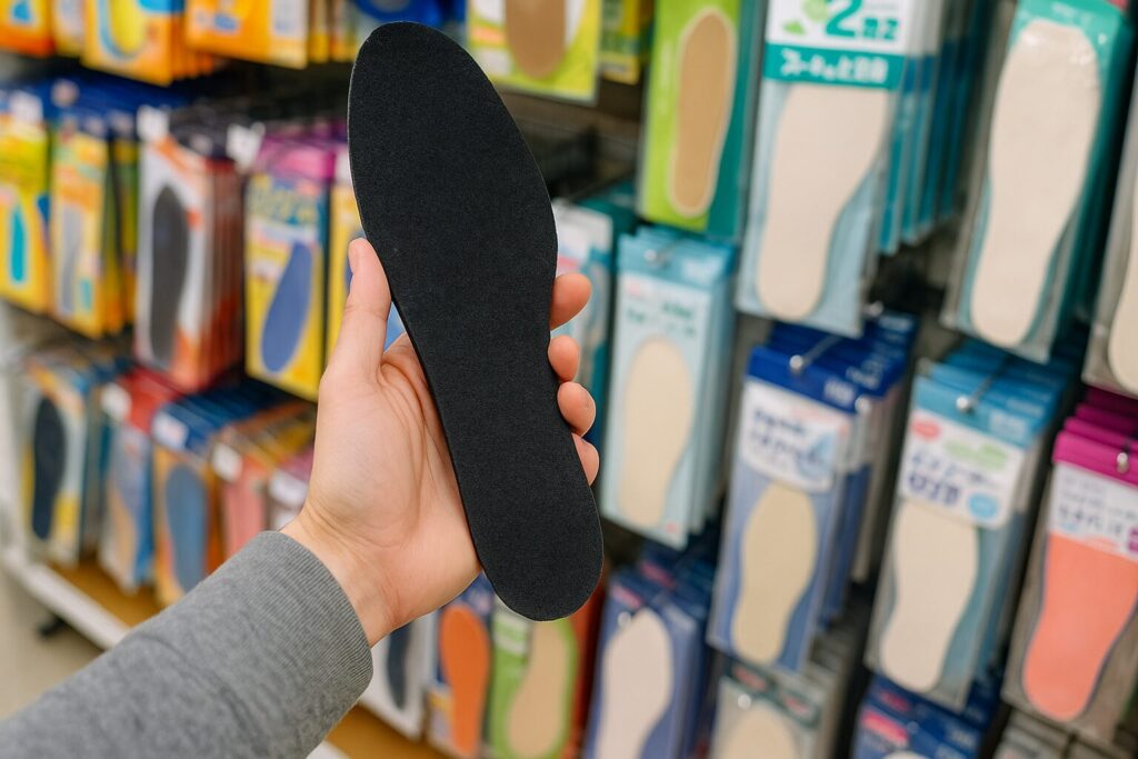 中敷きの100均アイテムは使える？