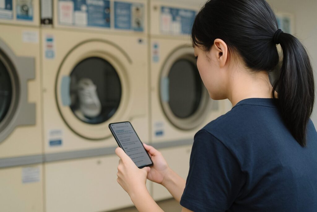 靴洗えるコインランドリー 近くを探す前に