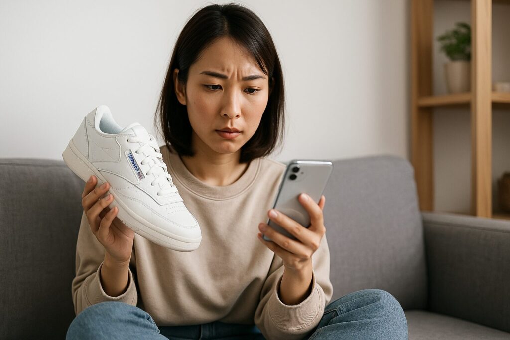 リーボックのサイズ選び方は?