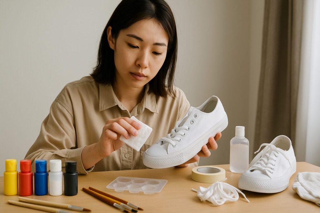 靴にペイントするには何が必要ですか?