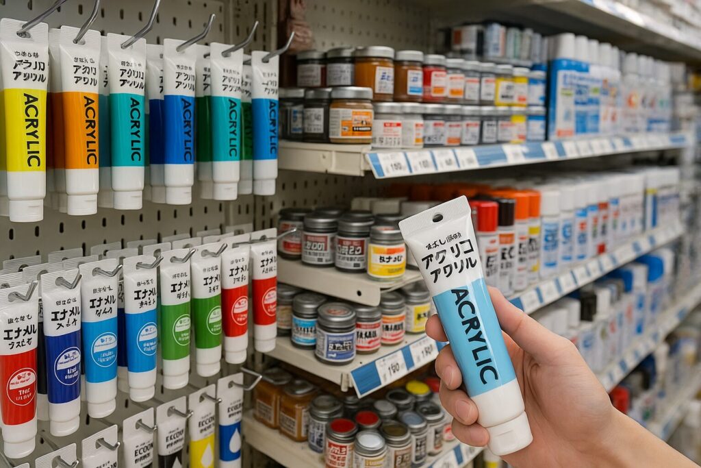 ペイント塗料:ホームセンターにある代用品