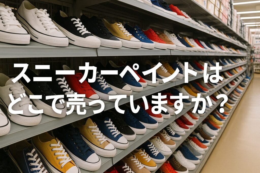スニーカーペイントはどこで売っていますか?