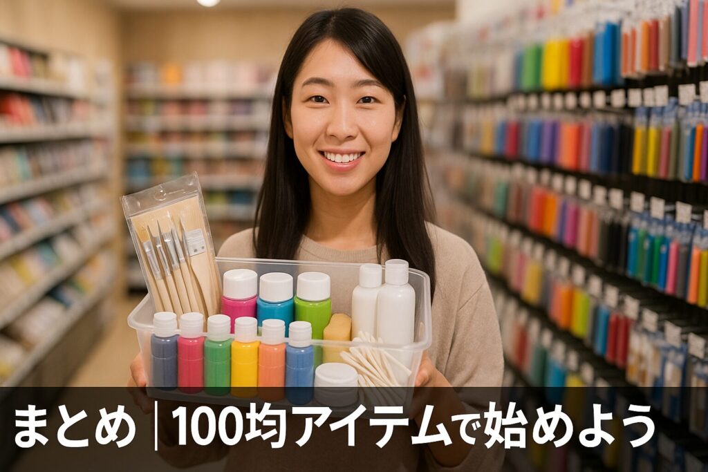まとめ|100均アイテムで始めよう