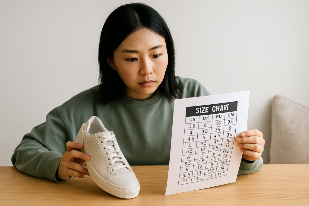 自分に合う靴を見つけるワイズ表の使い方