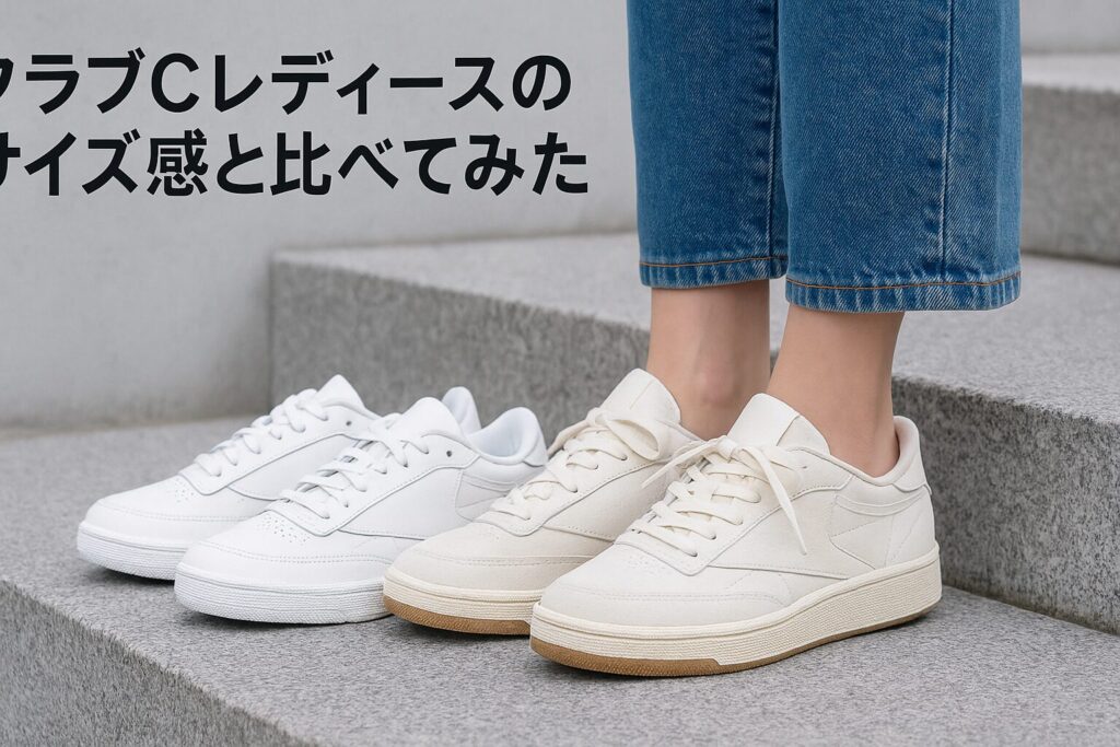 クラブCレディースのサイズ感と比べてみた