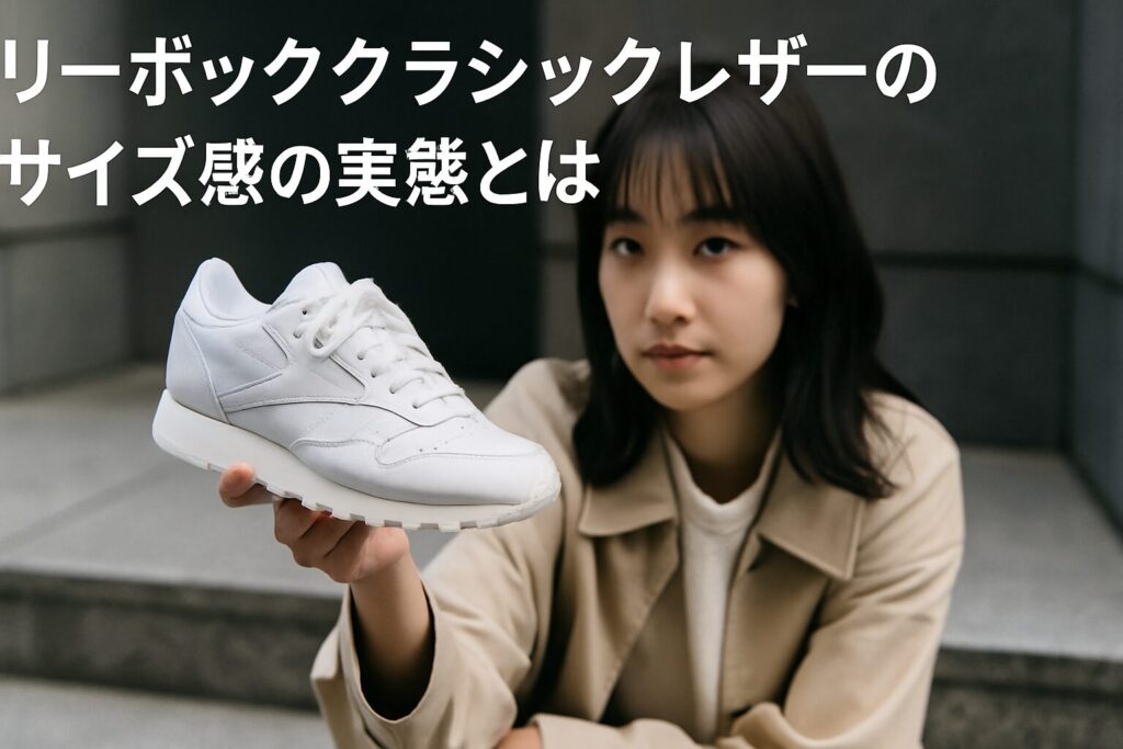 リーボッククラシックレザーのサイズ感の実態とは