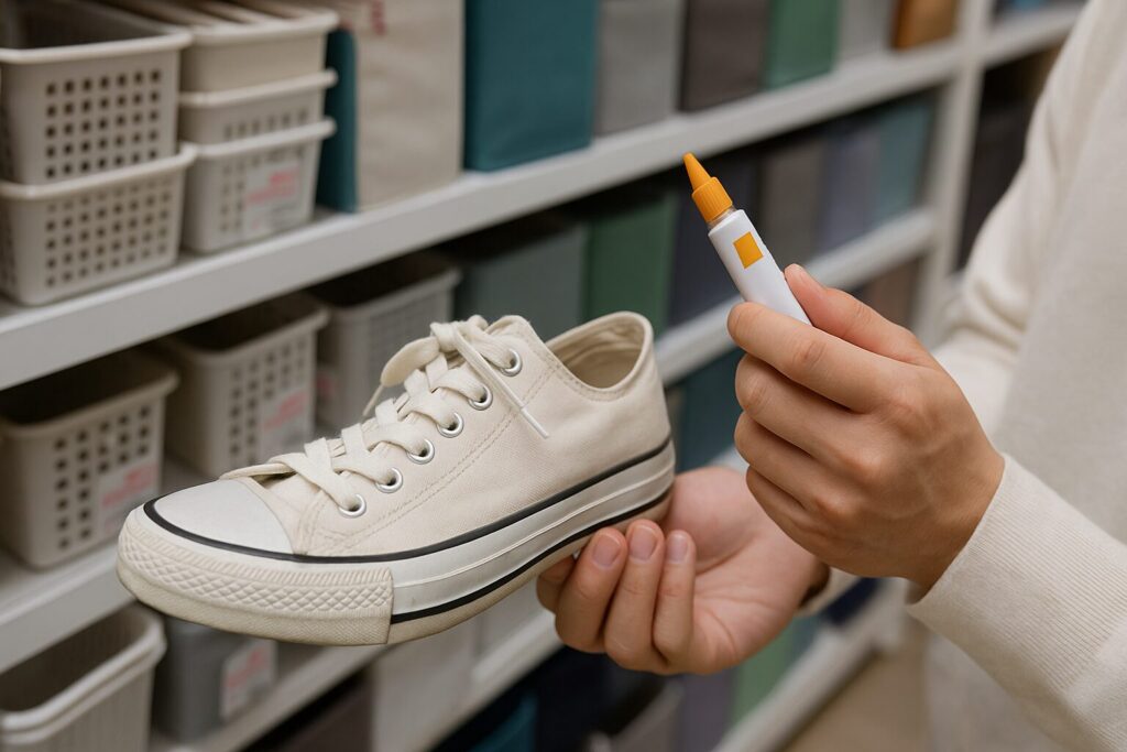靴底の接着剤:セリアでの取り扱いは?