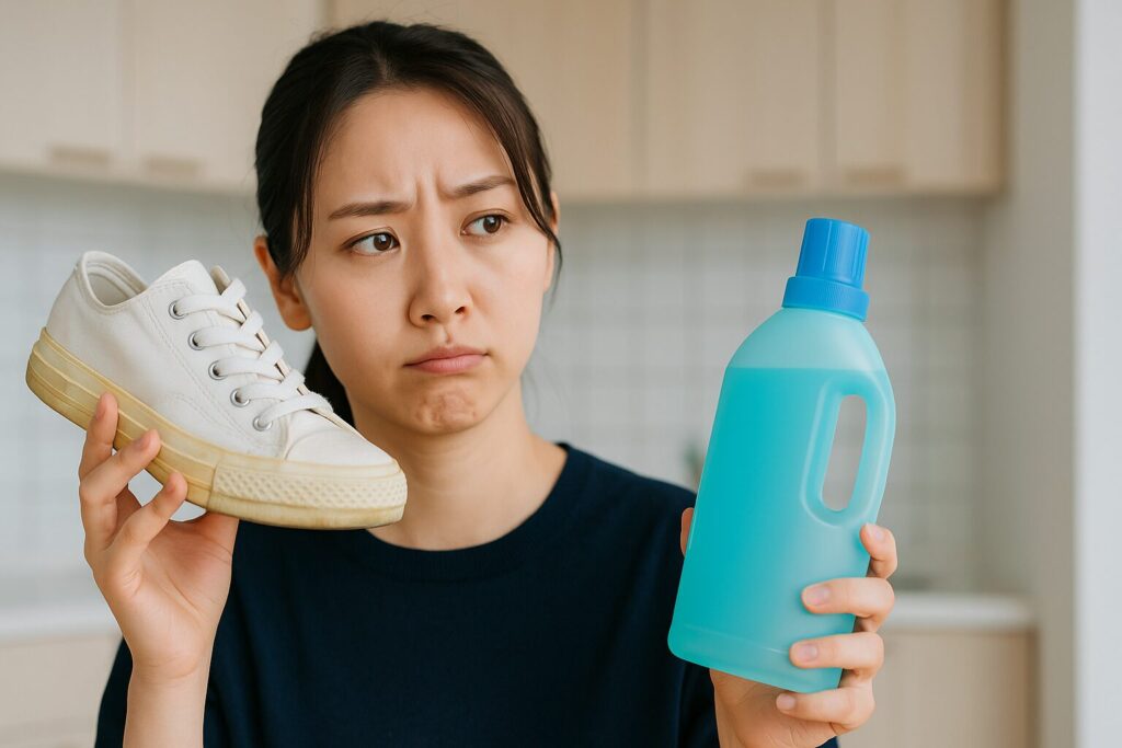 キッチンハイターで黄ばみは取れますか?