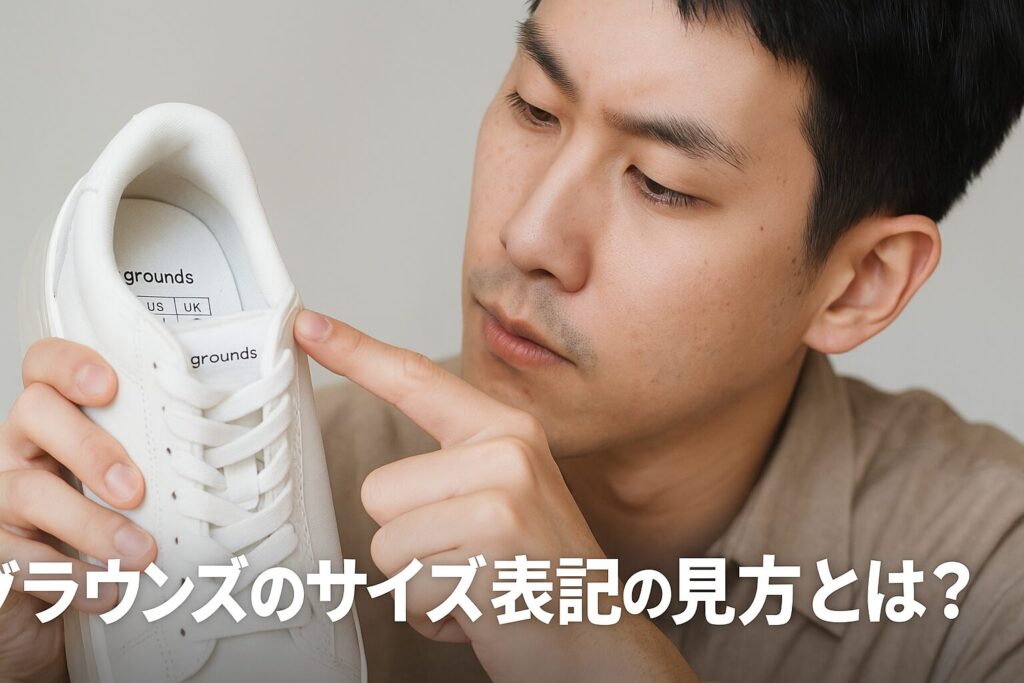 グラウンズのサイズ表記の見方とは?