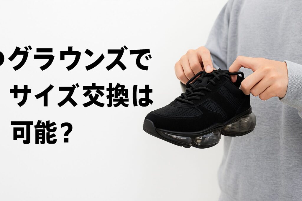グラウンズでサイズ交換は可能?