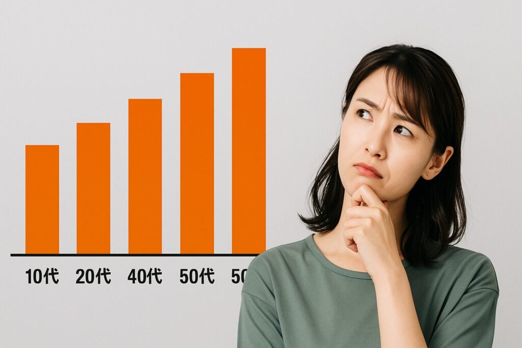 年齢層ごとの人気傾向を解説