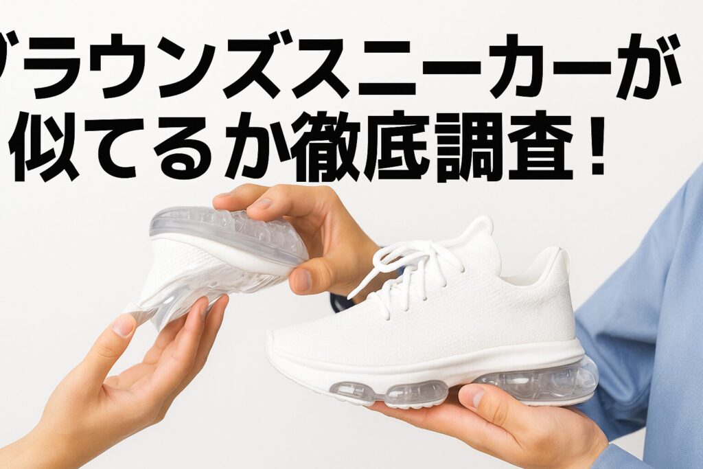 グラウンズスニーカーが似てるか徹底調査!