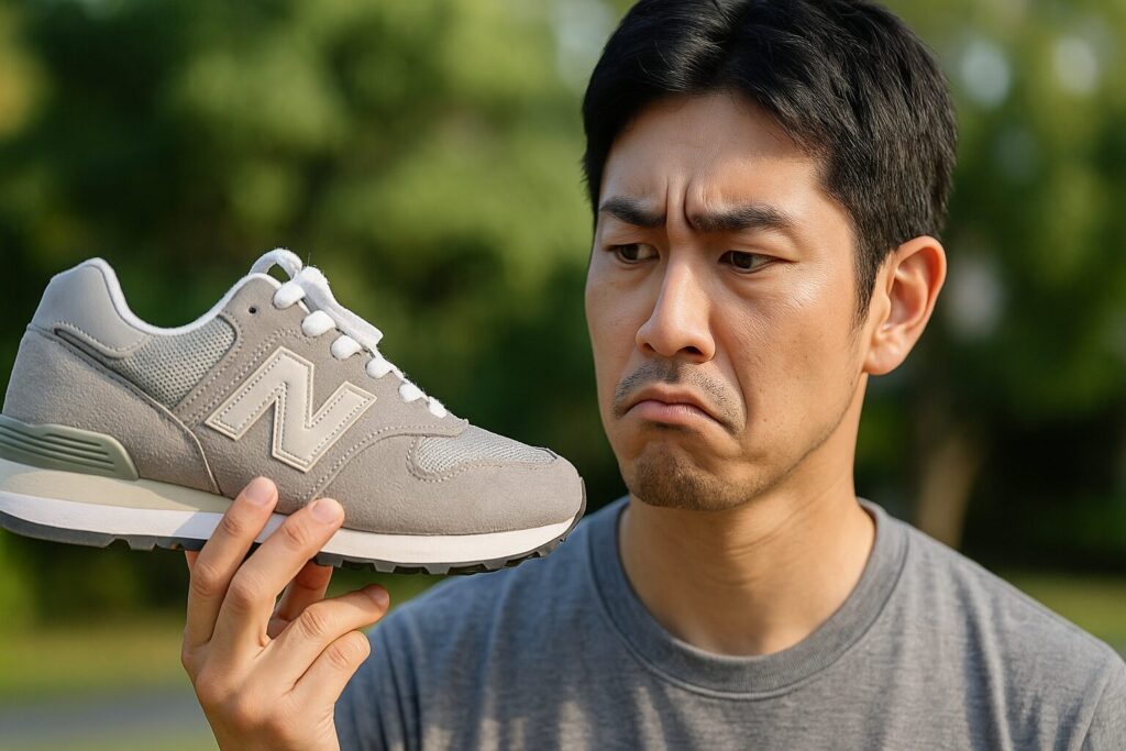 ニューバランスのスニーカーに「にゅ」があるのはなぜ?