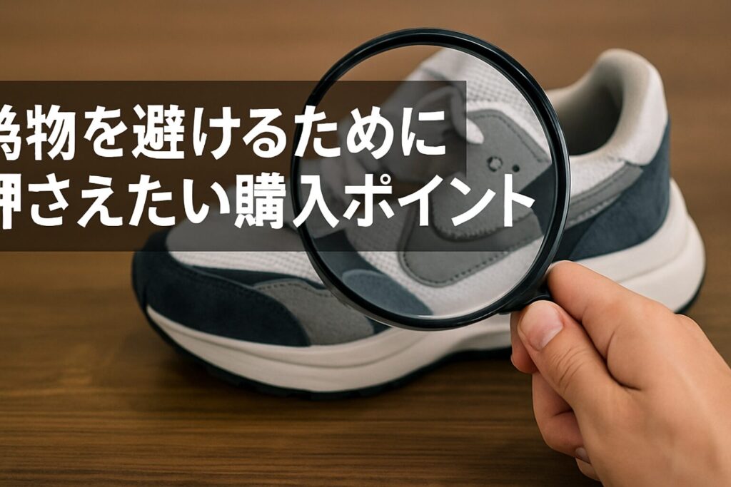 偽物を避けるために押さえたい購入ポイント