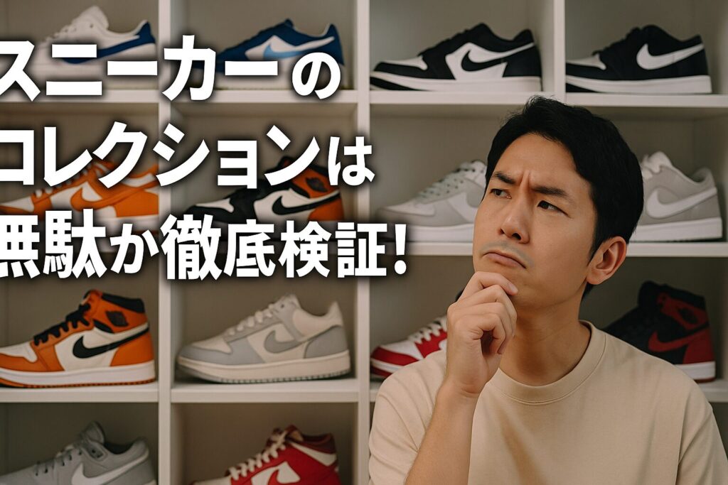 スニーカーのコレクションは無駄か徹底検証!