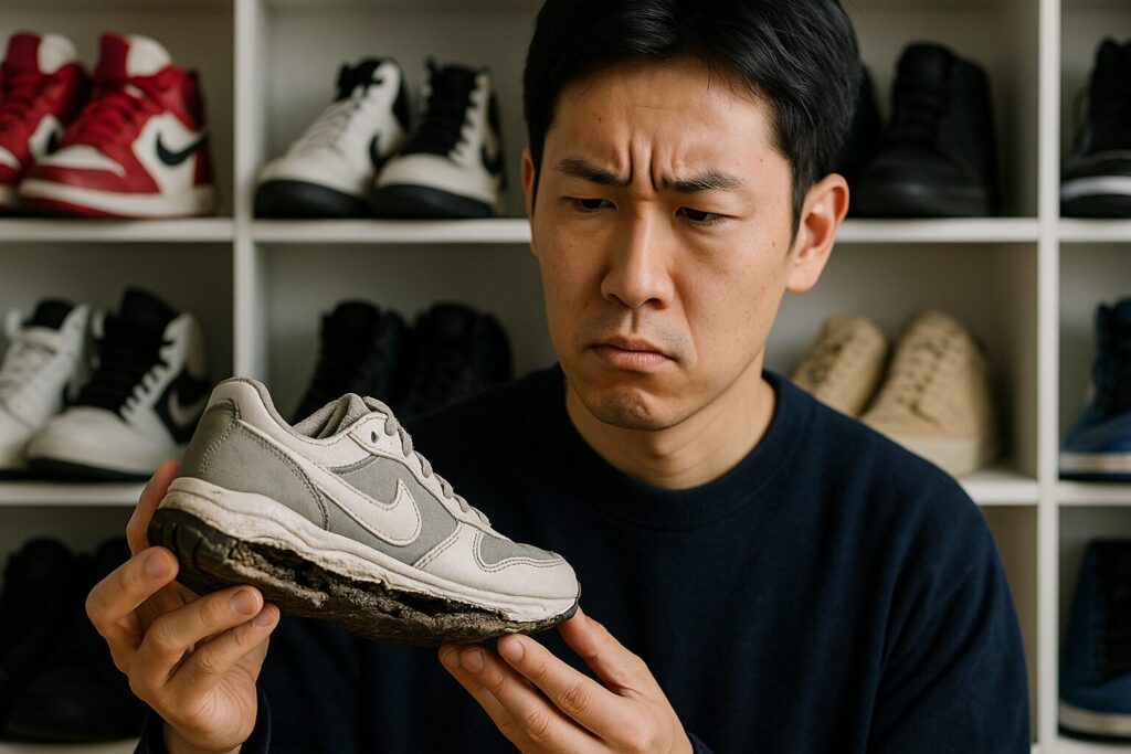 スニーカーコレクターと加水分解のリスク