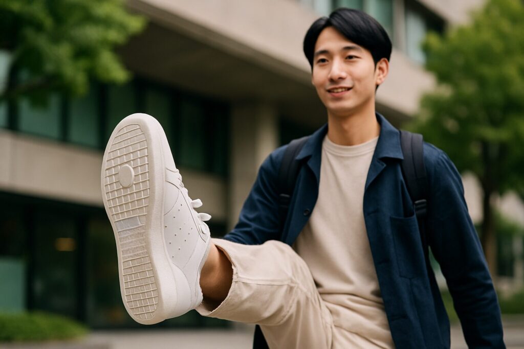 スニーカーで音が鳴る:新品の特徴とは