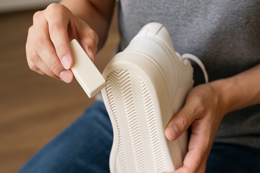 靴底の音:消しゴムで摩擦を軽減する方法