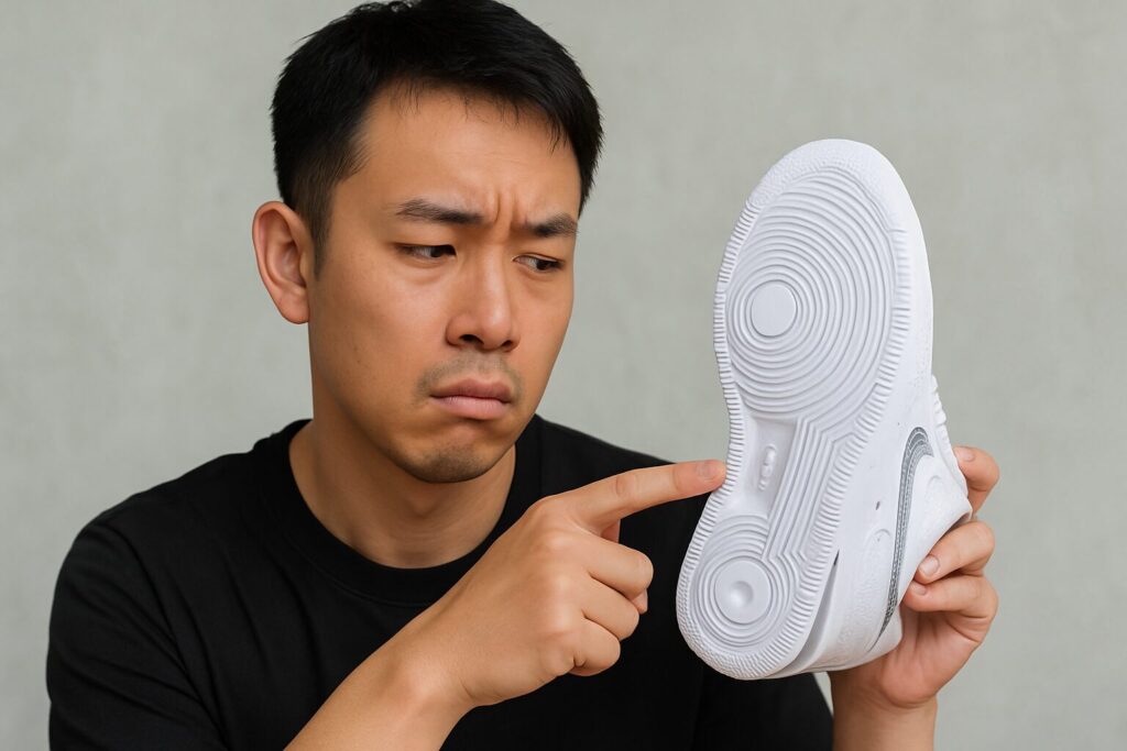 エアマックスのキュッキュッ音の原因は?