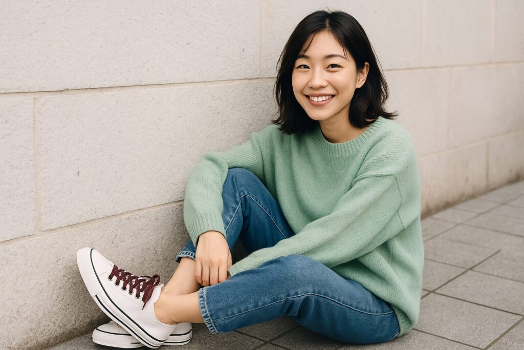 スニーカーと靴紐の色：組み合わせをおしゃれに楽しむ