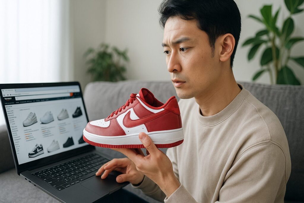 Amazonのナイキスニーカーは本物で信頼できる?