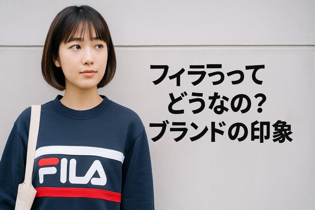 フィラってどうなの?ブランドの印象