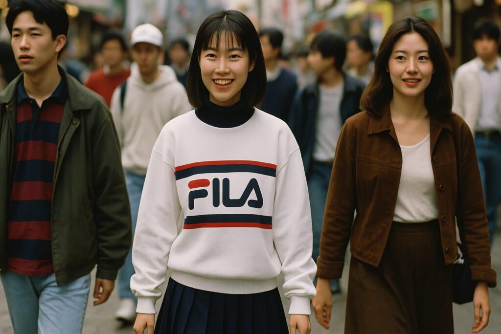 いつ流行った?FILAのブーム時期