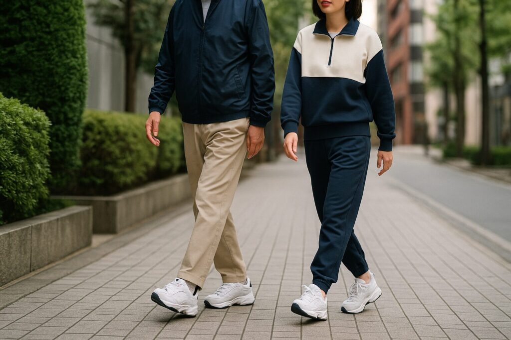 FILAのスニーカーは年齢層広め?