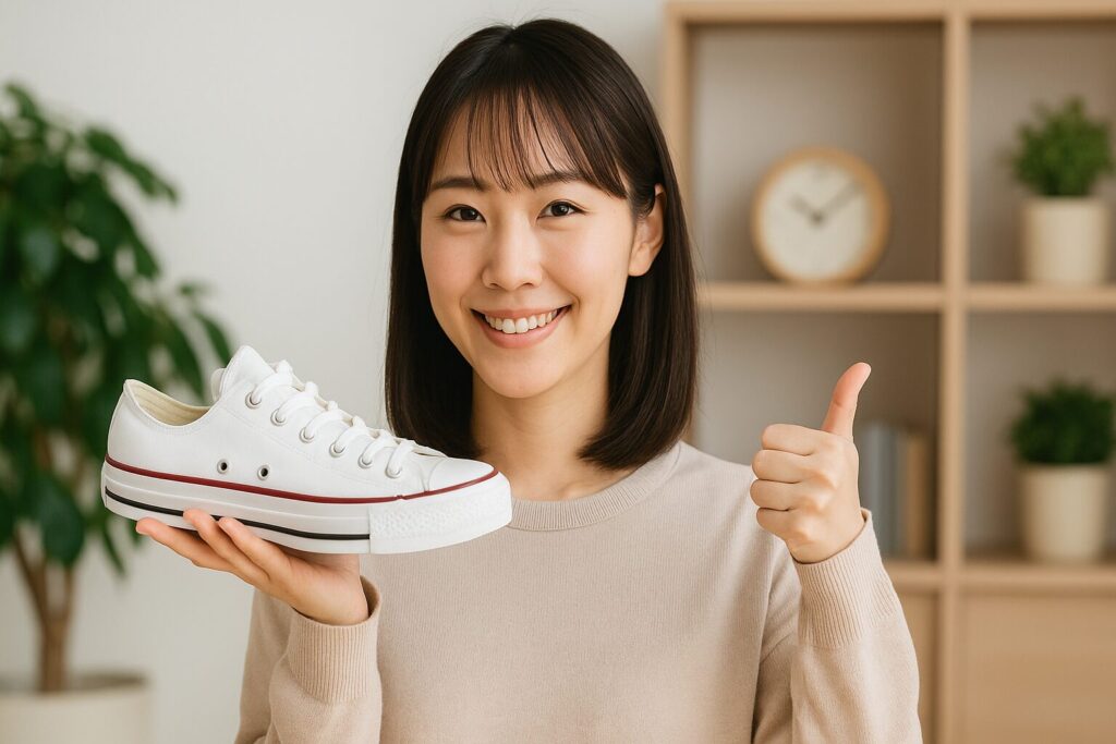コンバースは大きめのサイズですか?の答え