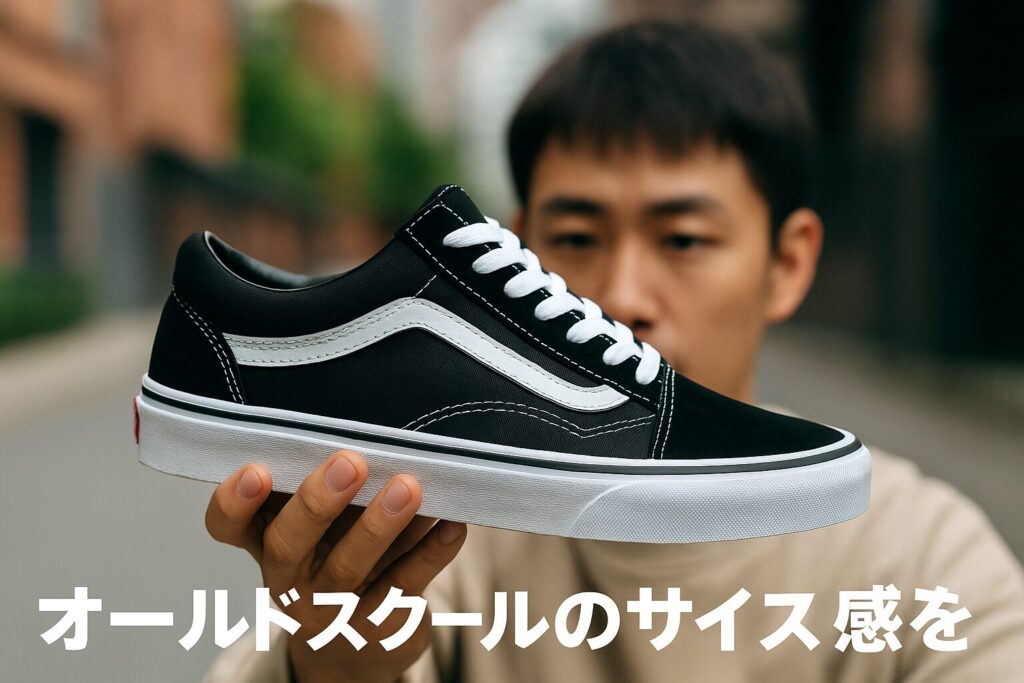 オールドスクールのサイズ感を解説