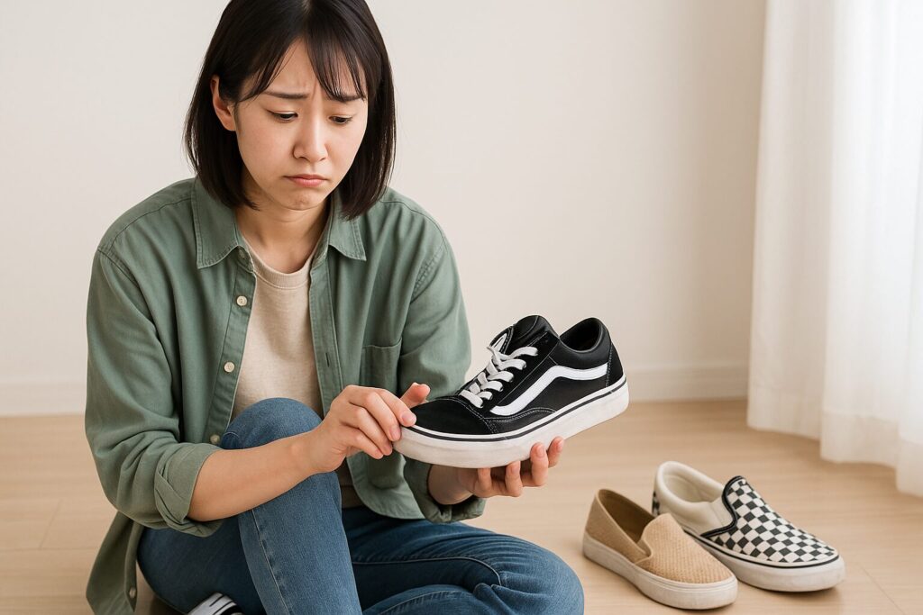 VANSでかかとが痛いと感じたときの選択肢