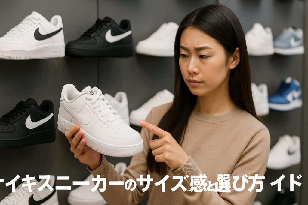 ナイキスニーカーのサイズ感と選び方ガイド