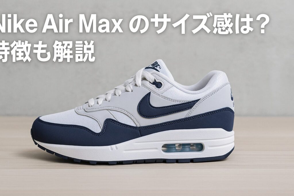 Nike Air Maxのサイズ感は?特徴も解説